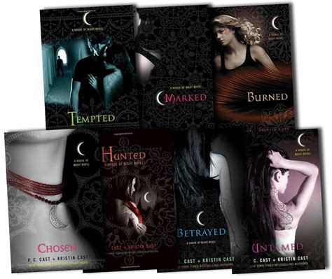 House Of Night Collection P C Cast And Kristin Cast Books Set Pack