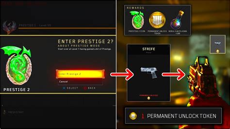 Bo4 Zombies How To Prestige And Use Permanent Unlock Token Tutorial