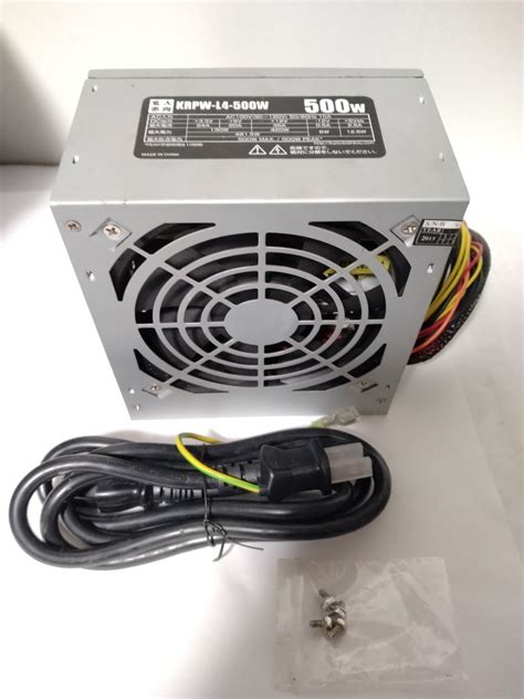 Yahoo オークション 玄人志向 KRPW L4 500w ジャンク