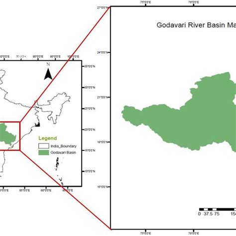 Study area map of Godavari River basin | Download Scientific Diagram