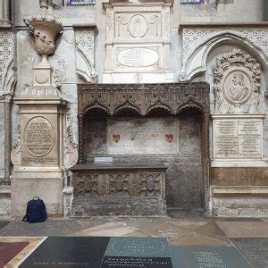 Tomb Of Geoffrey Chaucer Poets Corner Westminster Abbey