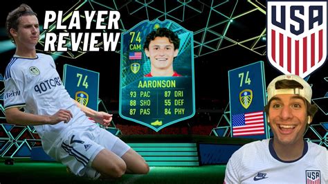 Brenden Aaronson Silver Moments Leeds Objective Player Review Fifa