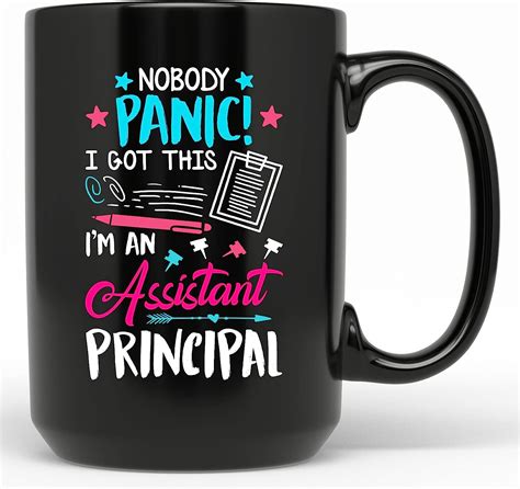 School Assistant Director Mug Nobody Panic I Got This I M An Assistant Principal