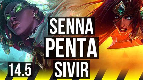 SENNA Janna Vs SIVIR Thresh ADC Penta 7 2 8 NA Challenger