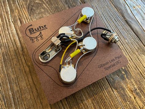 Les Paul Special Double Cut 50s Style Wiring Kit Cts Wd Music Cust Lil Huddys Guitar Shop