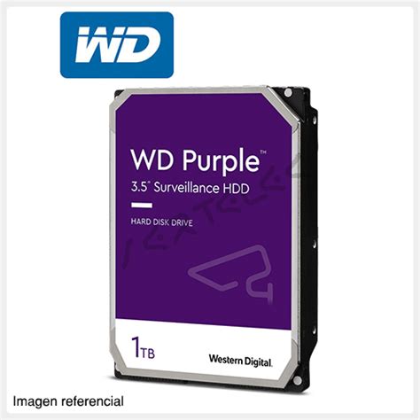 Western Digital Disco Duro Purple Surveillance Tb Wd Purz Sertelec