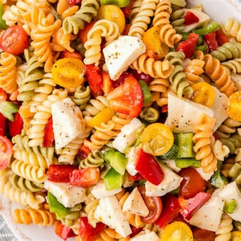 Italian Tri Color Pasta Salad Recipe Deporecipe Co