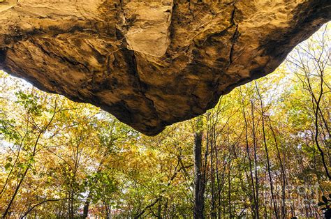 Native American Rock Shelter Photograph by Thomas R Fletcher