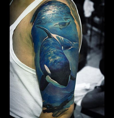 Killer Whale Sleeve