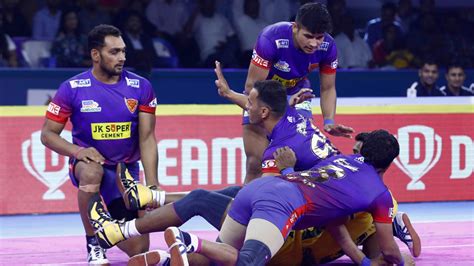 Vivo Pro Kabaddi League Where To Watch Dabang Delhi Vs Tamil