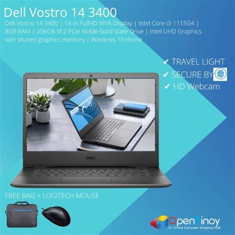 Dell Vostro Laptop With Intel Core I G Processor Computers