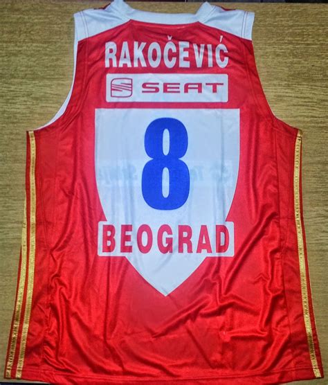 Basketball Jerseys : RED STAR BELGRADE (CRVENA ZVEZDA) JERSEYS