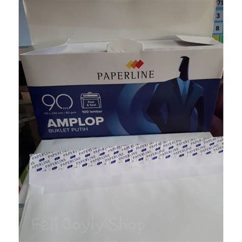 Jual Amplop Kabinet 90 Paperline Polos Putih 80 Gsm Surat Envelope