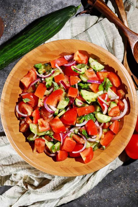 Tomaten Gurken Salat Instakoch De