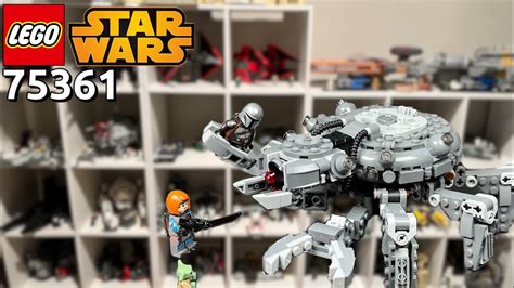 Building Lego Star Wars Spider Tank Time Lapse Youtube