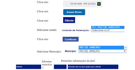 Como Emitir Darf De Quotas De Imposto De Renda Pela Internet