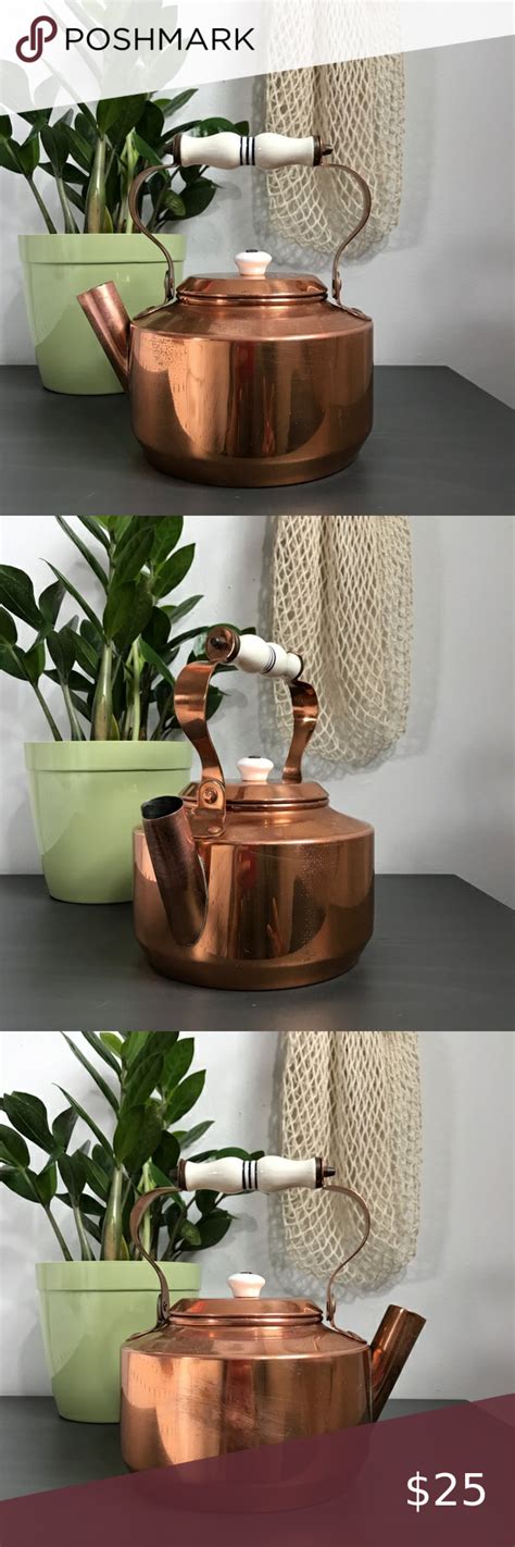 Vintage Odi Solid Copper Kettle Copper Kettle Vintage Copper Vintage