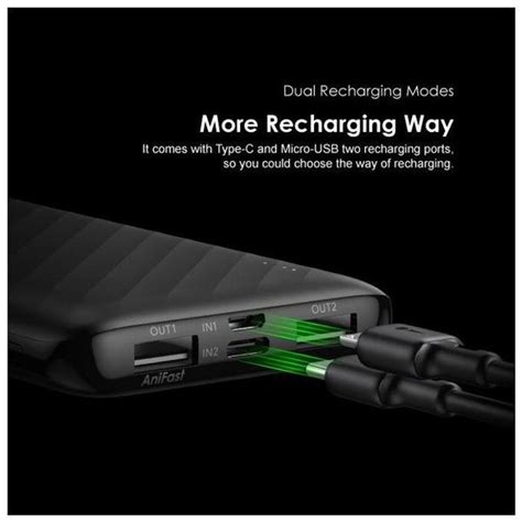 Oraimo Toast 10 Flash 10000mAh 2 4A Max Fast Charging Portable Power Bank