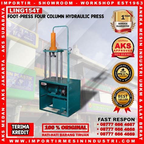 Jual Aks Ling T Mesin Press Besi Press Logam Tiang Ton