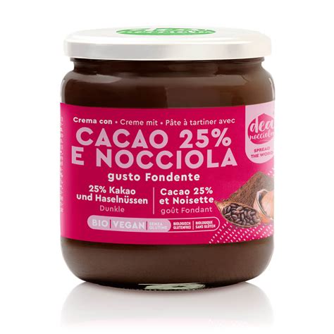 Crema Nocciole E Cacao Gusto Fondente