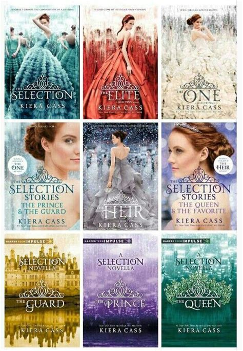 All Of The Selection Covers The Selection Series Books The