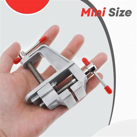 Mini Table Bench Vice 35 Work Bench Clamp Swivel Craft Vice Tool