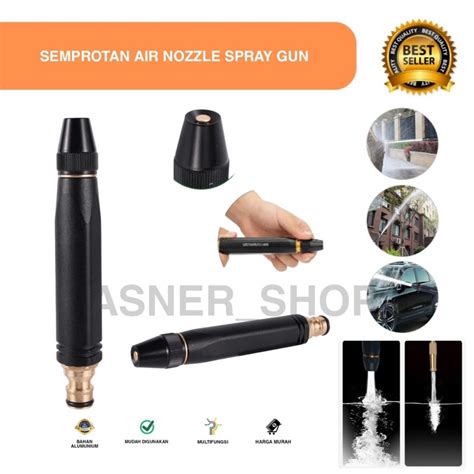 Jual Kepala Semprotan Air Spray Water Stream Hose Nozzle Selang Semprot