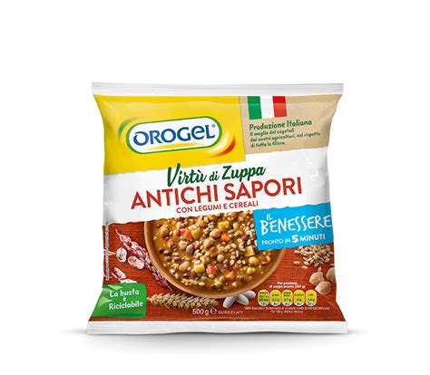 Virtù di Zuppa Antichi Sapori Surgelati Orogel