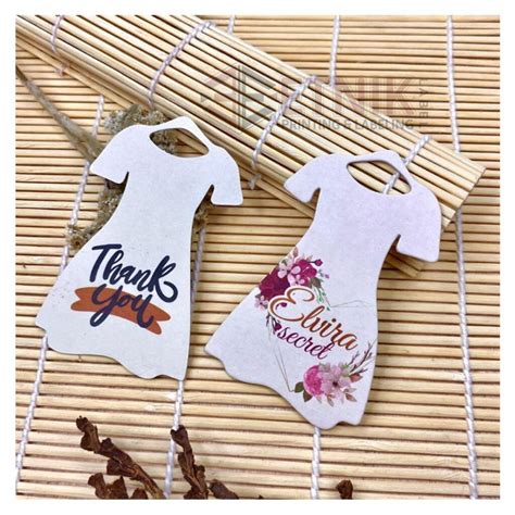 Jual Label Hangtag Tebal Hang Tag Label Hangtag Label Baju Label Tag