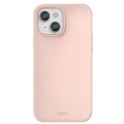 Buy Uniq Lino Silicon Back Case Cover Pink Iphone 13 Pro Max Online In