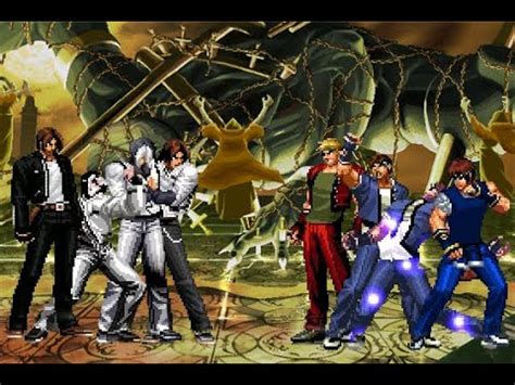 KOF Mugen Kyo Kusanagi Team VS Shingo Yabuki Team Request Match