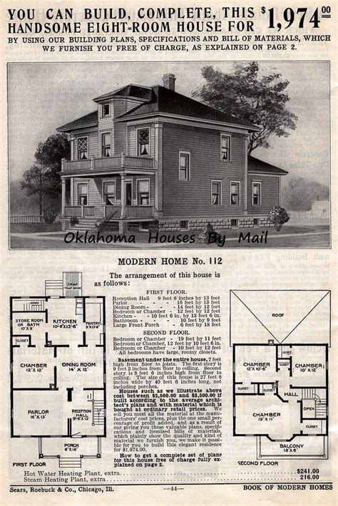 Sears 1908 4th Edition Pg44 Sears Modern Homes Catalog 190 Flickr