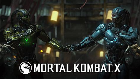 Mortal Kombat X Triborg Cyrax Vs Triborg Cyber Sub Zero Very