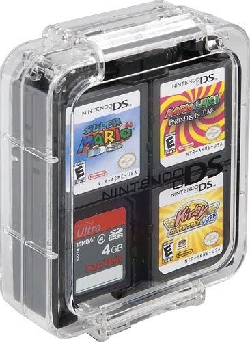 Best Buy Power A 12 Game Clear Case For Nintendo DS DS Lite DSi DSi