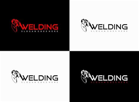 Premium Vector Detailed Welder Logo Design Template