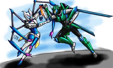 Airachnid Vs Arcee Shattered Glass By Soundbluster Shattered Glass Transformers Prime