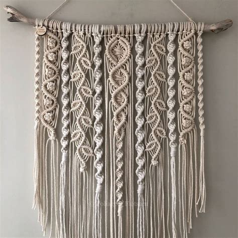 Large Macrame Wall Hanging Bohemian Woven Wall Decor Etsy Macrame