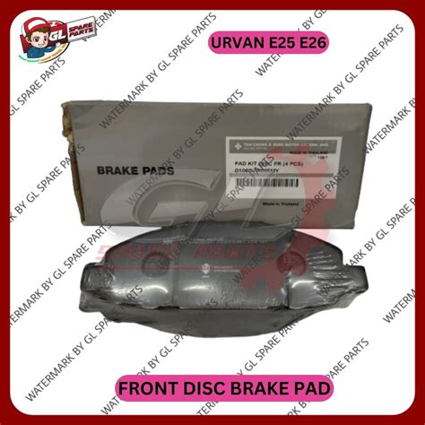 Front Disc Brake Pad Original Tanchong Nissan Urvan E E