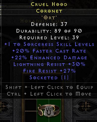 Nice 1 20 Sorc Circlet Topic D2jsp