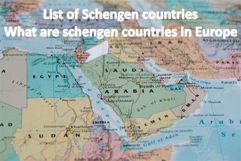 List of Schengen countries – What are schengen countries in Europe ...