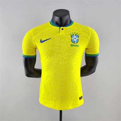 Camisa da Copa do Mundo do Brasil 2022 - Jogador | TAILANDESAS ATACADO 1.1