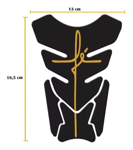 Protetor De Tanque Universal Fé Tank Pad Adesivo Resinado