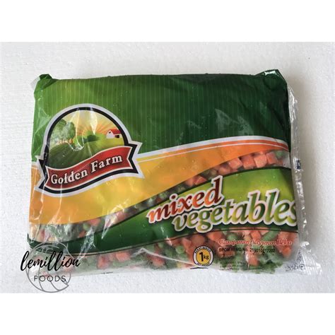 Jual Golden Farm Mixed Vegetable Sayuran Beku Kg Shopee Indonesia