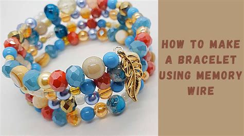 How To Make A Bracelet Using Memory Wire Beginner Project Easy