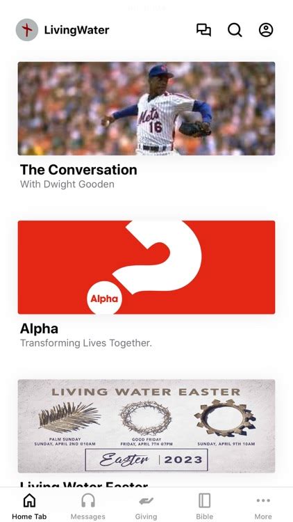 Living Water App By Living Water Full Gospel Church Inc