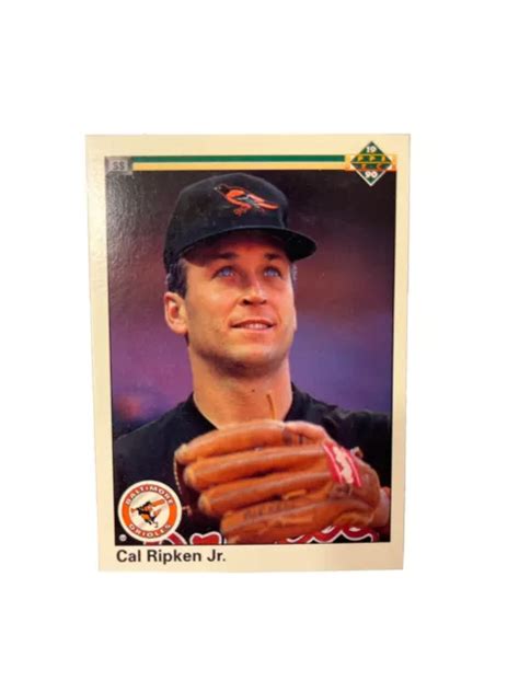 1990 UPPER DECK CAL RIPKEN JR 266 Carte De Baseball Baltimore