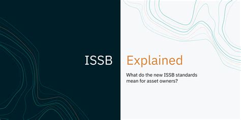 Issb Explained What Do The New Issb Standards Mean For Asset Owners