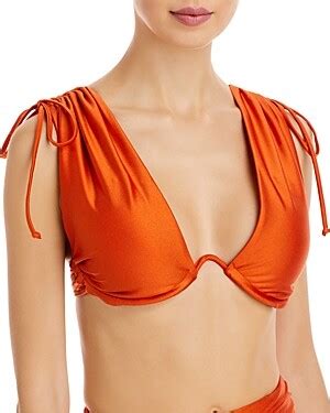 Andrea Iyamah Menasa Bikini Top Shopstyle Two Piece Swimsuits