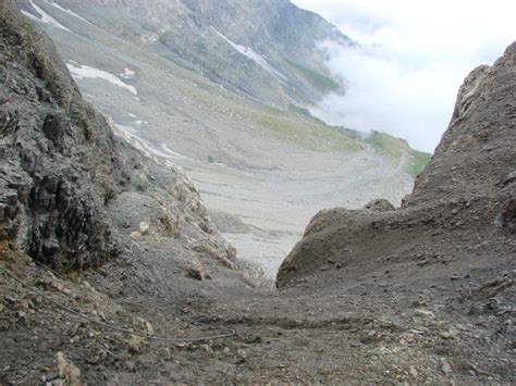 Martinsloch Blick Ins Glarnerland Elm