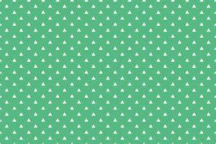 Green White Seamless Triangles Pattern Graphic By CutePik Creative